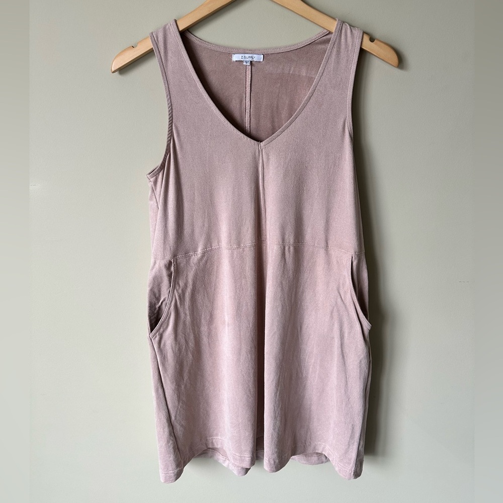 Z Supply V Neck Midi Dress Size Small